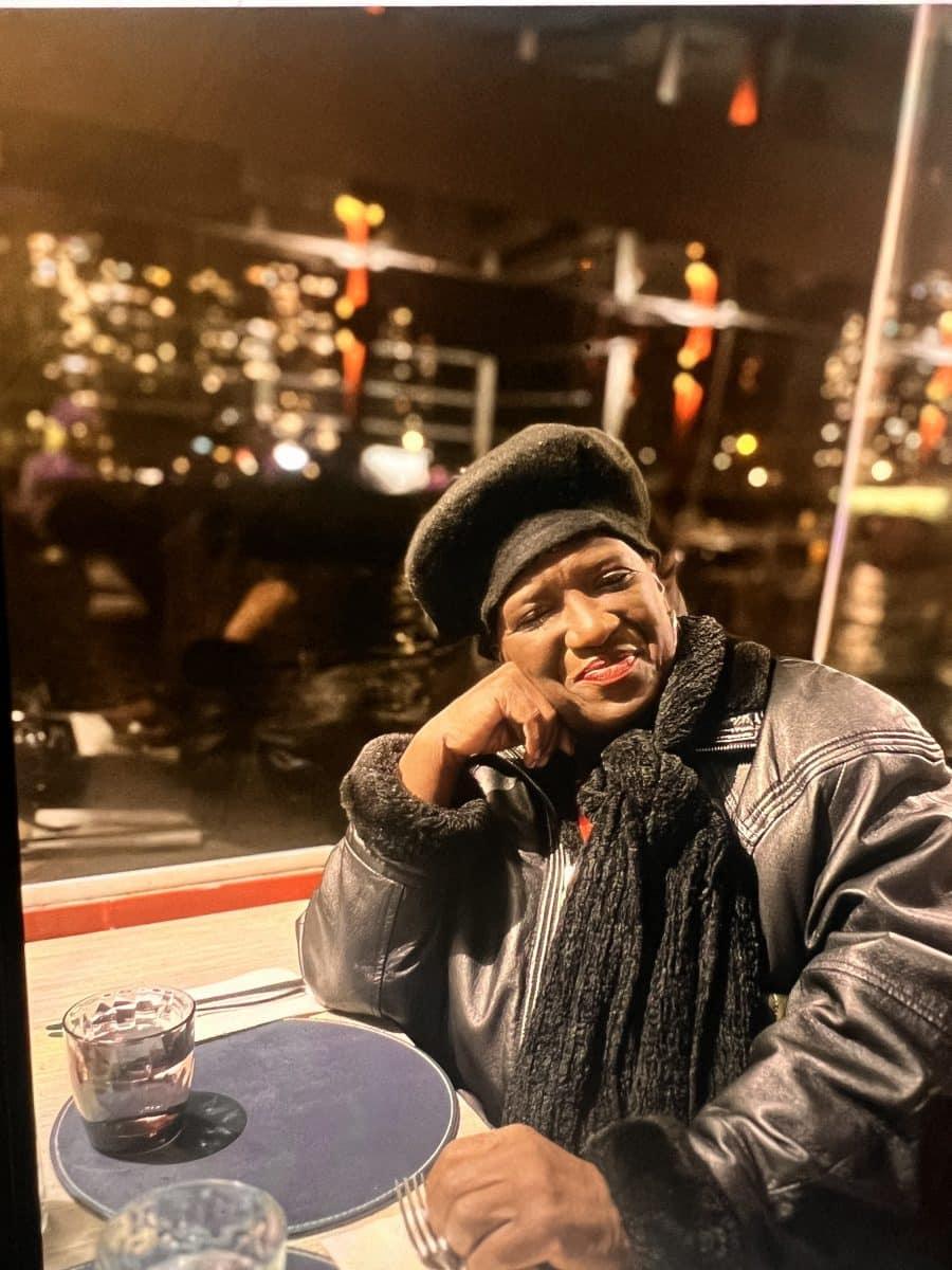 beautiful black woman in paris