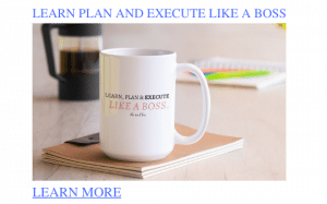 learn plan and execute like a boss mug learn more