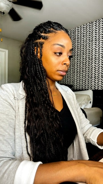 black career woman