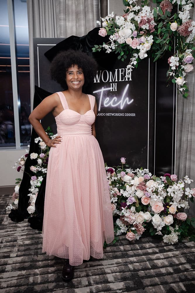 woman in tech in orlando for networking