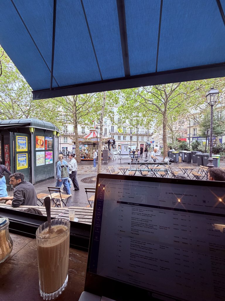 paris coffee shop, kb coffee roasters